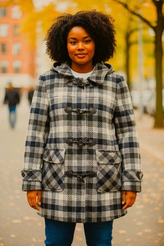 Dufflecoat damenmantel wolle - dufflecoat,