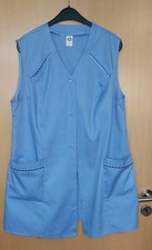 Damen Arbeitskittel Hellblau Gr. 48 von C&A