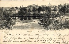 Ak Remse an der Mulde, Am Muldenwehr - 3535705