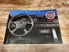 Magic Steering Wheel Ringspeed Werbeprospekt Händlerinformation Blaupunkt Bosch