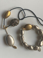 Hultquist - Armband und Halskette - Modeschmuckdesign 70er Jahre