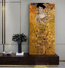 XL LEINWAND BILD 150x70x5 Gustav Klimt Jugendstil GEMÄLDE WANDBILD MALEREI KUNST
