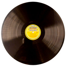 Schellackplatte "Der Wildschütz" (Lotzring)  Billard-Quintett -  F. Leitner