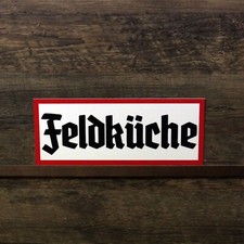Schild Feldküche Deko