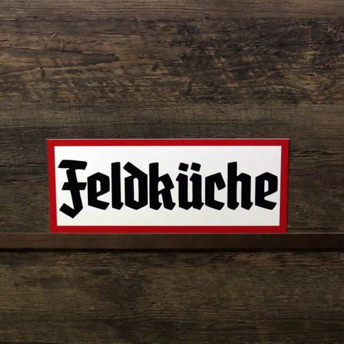 Schild feldküche deko - schild,
