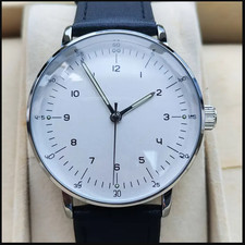 ◄ Mechanische Handaufzug Herrenuhr Armbanduhr Glasboden - Geschenkbox - NEU►