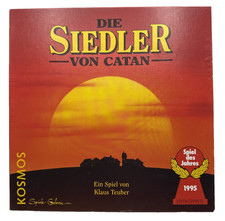 Die Siedler von Catan Holz Version Grundspiel Kosmos 1995 OVP & Neu ohne Folie