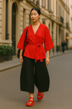 ORORO Leder Slides Gr. 41 |