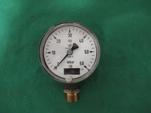 Kobold manometer mbar - manometer, 0-60