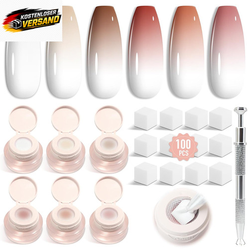 Gel nagellack set für - gel, nail