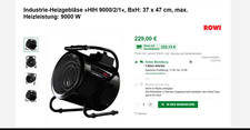 Rowi Heizgebläse HIH 9000/2/1