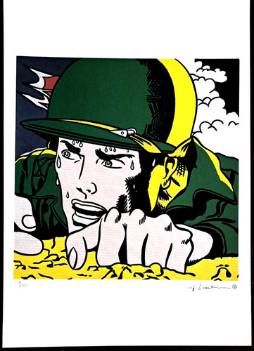 Roy lichtenstein scared - roy,