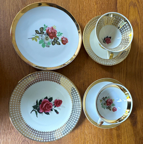 Vintage kaffee teegedecke - 2, kaffee/teegedecke