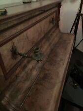 Klavier, Blüthner, Zwei Messing Kerzenhalter, Spielbar