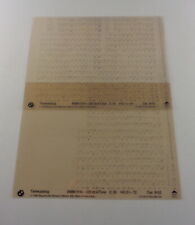Microfich Teilekatalog BMW 316i - 325 td / 4-Türer  E36 - Stand 08/1992