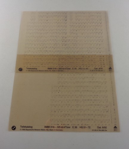 Microfich teilekatalog bmw - microfich,