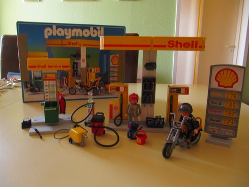 Playmobil tankstelle 3014 - tankstelle,