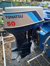 Außenborder 50 PS 2 Takt Langschaft E- Start + Schaltbox und Züge Boot