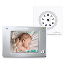 Miniland Digital Video Überwachung Baby Monitor, Touch Display