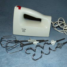 Krups 3 MIX 4004 Mixer Handmixer + Knethaken + Rührbesen - TOP funktioniert