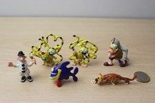 Marsupilami Figuren Kunststoff Plastik Sammelfigur Piranha Leopard Franquin