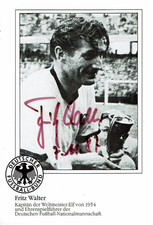 Fritz Walter Weltmeister WM 1954 Autogramm signed autograph Kaiserslautern
