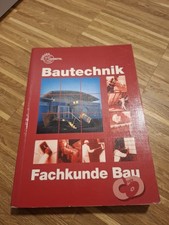 Bautechnik Buch Fachkunde Bau Europa Lehrnmittel 3-8085-4461-9