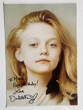 Dakota Fanning - Film -  original Autogramm - Großfoto - 30 x 20  cm