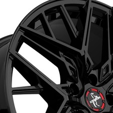 20 Zoll Keskin KT25 Alufelgen Black für Ford Kuga Puma Mustang S-Max Focus RS