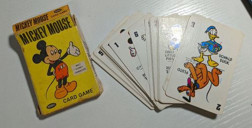 Mickey mouse kartenspiel - mickey,