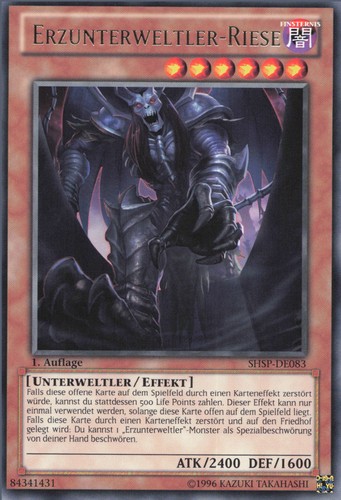 Yugioh erzunterweltler riese - yugioh, erzunterweltler-riese