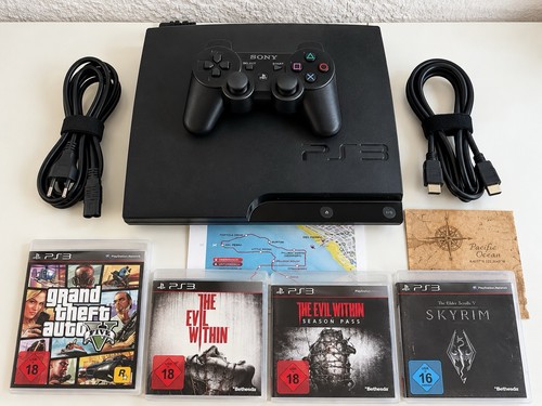Ps3 slim 320 pscam 100 - ps3,