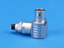 Lemo-Stecker, 4-polig, Metallwinkelstecker, Kabel: dick, 6-7 mm, für Movia D