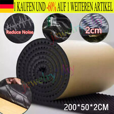 200x50cm/Rolle Auto Dämmung Selbstklebend Dämmmatte Schalldämmung Schwamm Matte✅