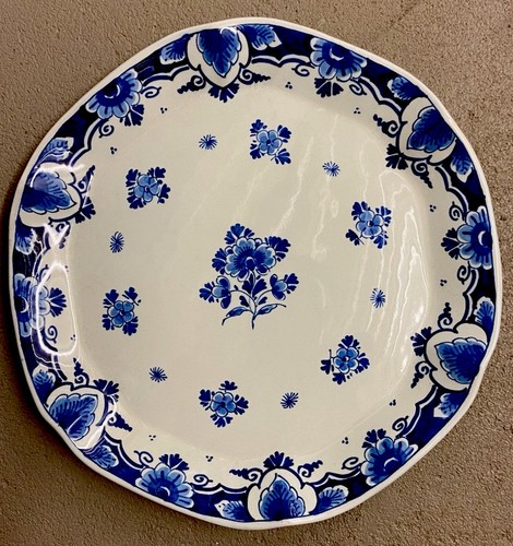 Delfts blauw teller porzellan - teller,