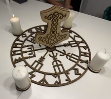 Adventskranz Wikinger Design