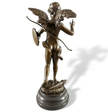 Bronzefigur Engel Amor