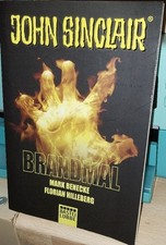 Brandmal John Sinclair Roman Mark Benecke & Florian Hilleberg Zustand sehr gut