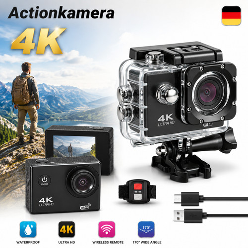 1080p action kamera sport - 4k,