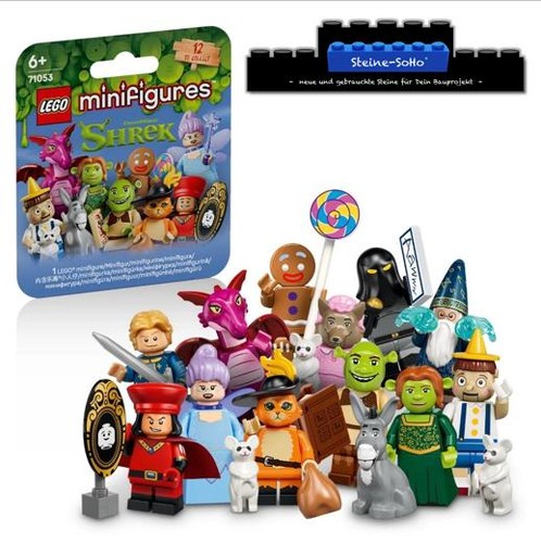 Lego minifigures satz shrek - lego,