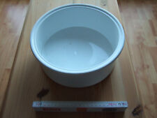 Pflanzkübel Pflanzschale rund weiß Blumentopf pink