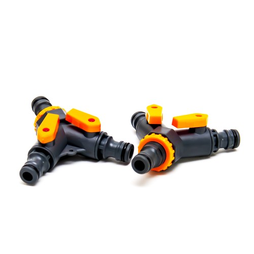 Verteiler mit kipphebel - 2, y-verteiler