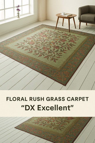 Eleganter blumen igusa - eleganter, teppich