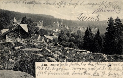 Schierke wernigerode im - ak,