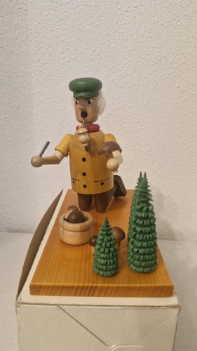 Retro räuchermann pilzsammler - retro,