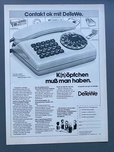 Detewe deutsche telefonwerke - detewe,