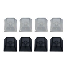 4Pcs Transparent ABS Keycap