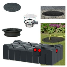 Flachtank Set mit Filter