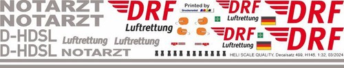 Decal 499 eurocopter h145 - decal,