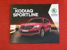 Skoda Prospekt " Kodiaq Sportline  "  27 Seiten 2019